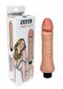 Realistyczny wibrator sztuczny penis z cyber skóry 17,8 cm